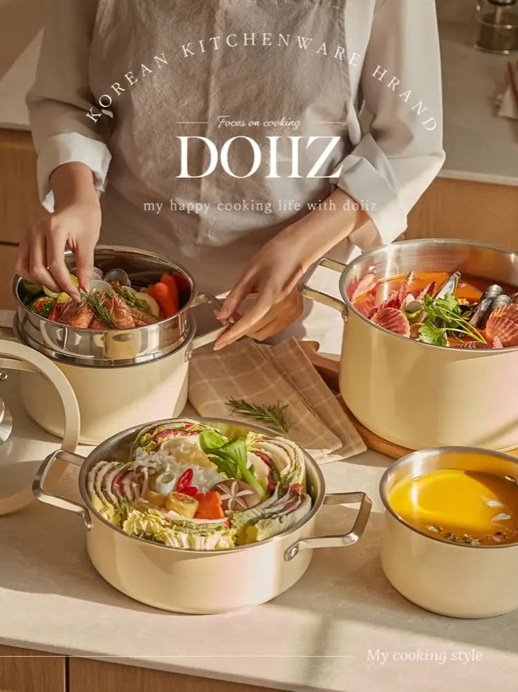 Product page design for kitchenware