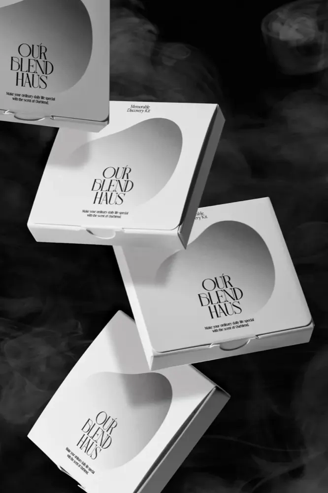 A styled product shoot